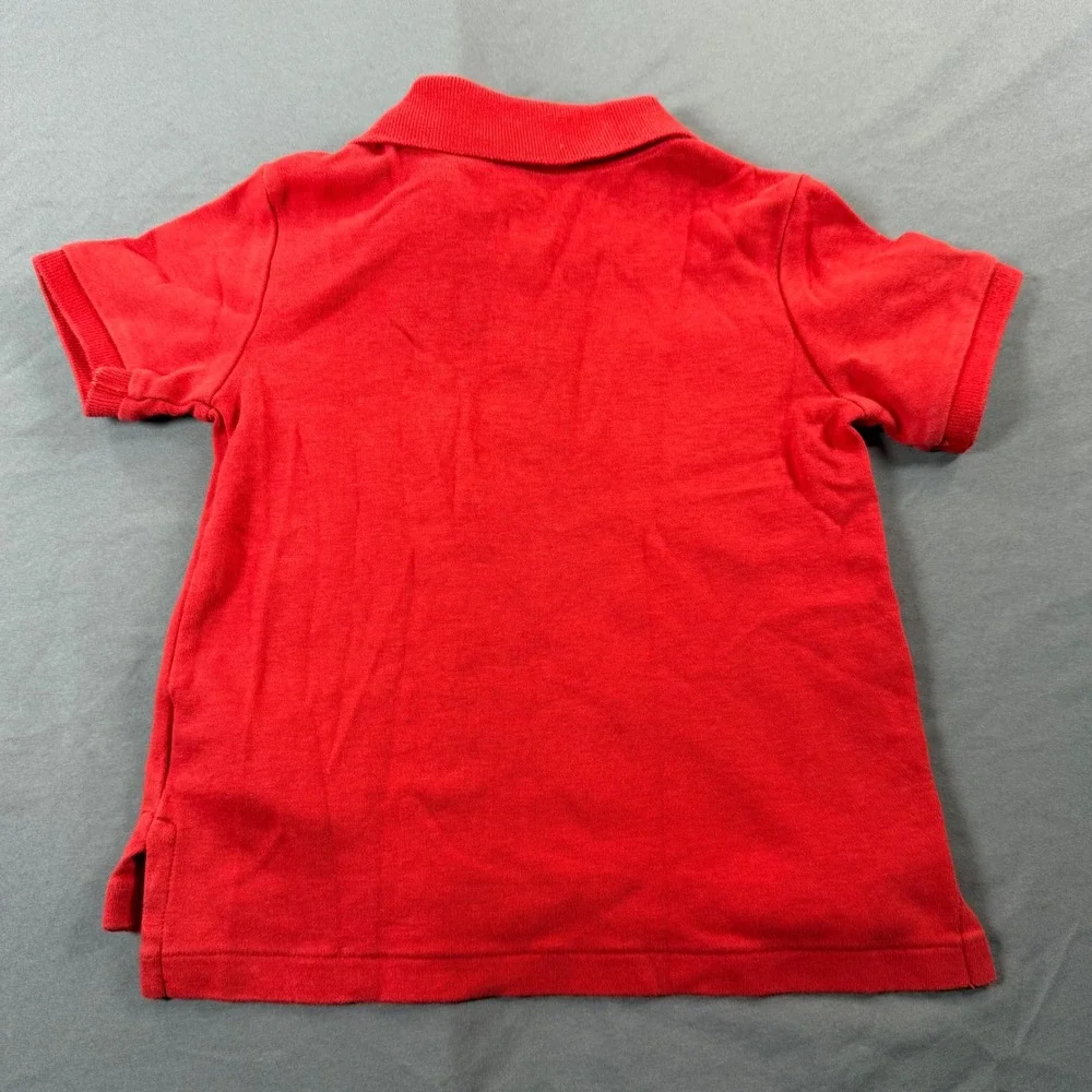 Ralph Lauren Baby Boy 18M Lot 3 Polo Shirts Striped Tee Navy Red Blue White